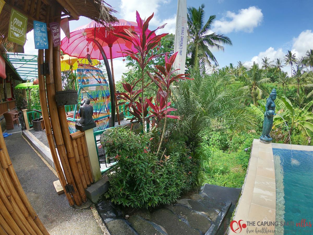 Capung Sakti Villas Ubud Exterior foto