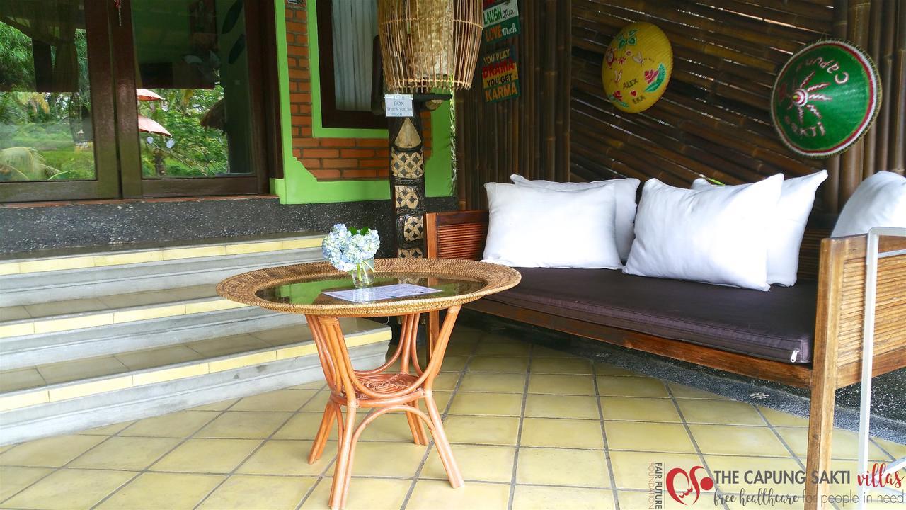 Capung Sakti Villas Ubud Exterior foto